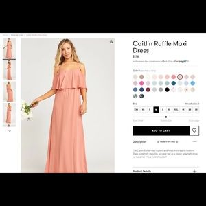 Caitlin Bridesmaids Dress